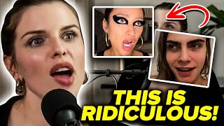 Celebrities ROAST Julia Fox Over Uncut Gems Viral Clip [upl. by Heise703]