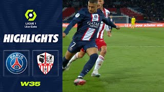 PARIS SAINTGERMAIN  AC AJACCIO 5  0  Highlights  PSG  ACA  20222023 [upl. by Magdalene]