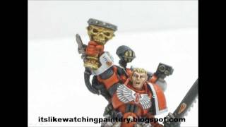 How to Paint Blood Angels Brother Corbulo [upl. by Etnaihc]