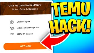 Temu Coupon Code That Gives You 100 off Order UNLIMITED USES [upl. by Gievlos108]