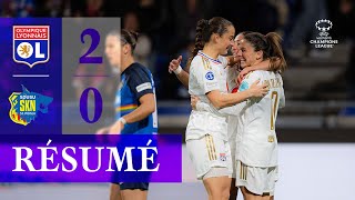 Résumé OL  St Pölten  J2 UWCL  Olympique Lyonnais [upl. by Larrad]