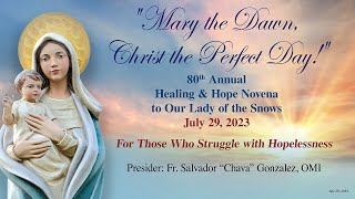 Annual OLS Novena  July 29 2023 Day 2 [upl. by Dahlstrom]