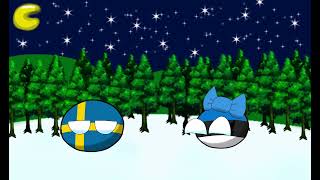 Countryballs in Estonia can you into Nordic joined [upl. by Adrial267]