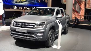 Volkswagen Amarok Dark Label 2017 In detail review walkaround Interior Exterior [upl. by Nywroc]