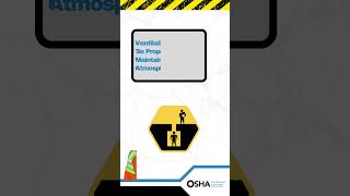 Confined Space Safety  OSHA Training confinedspace construction osha30 [upl. by Ahsinelg]