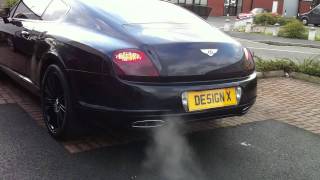 Bentley Continental GT with Milltek Exhaust System [upl. by Jc]