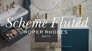 Scheme Fluted Bathroom Furniture Roper Rhodes [upl. by Gilud281]