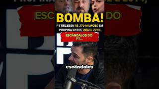 ESCÂNDALOS DO PT shorts podcast3irmaos [upl. by Lowrie360]