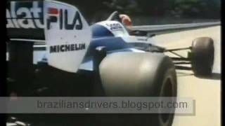 NÉLSON PIQUET BRABHAM FORMULA 1 amp TEST BMW M6 E24 [upl. by Stesha]