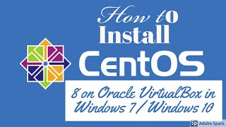 Install CentOS  How to Install CentOS 8 on Oracle VirtualBox in Windows 7  Windows 10 [upl. by Olivann]