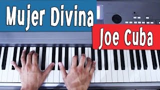 Mujer Divina  Joe Cuba  Piano Tutorial [upl. by Yadsnil136]