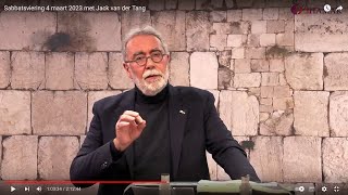 Jack van der Tang hoe God deze week sprak over de ernst mbt Israel [upl. by Halsy]