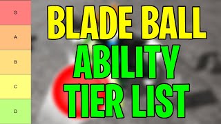 New Blade Ball Tier List 2024  All Abilities Ranked From Best To Worst [upl. by Aiepoissac]