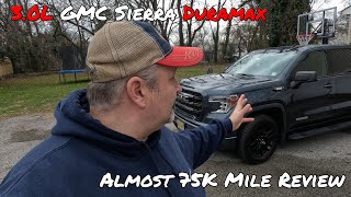 3L Duramax Sierra almost 75K Mile Review [upl. by Kohn577]