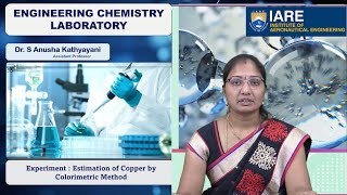 Estimation of Copper by Colorimetric Method by Dr S Anusha Kathyayani [upl. by Cartan]