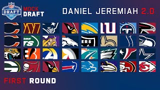 2024 FULL First Round Mock Draft Daniel Jeremiah 20 [upl. by Aibsel]