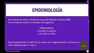 Endocrinología 9 diabetes tipo mody [upl. by Heyde70]