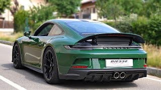 Porsche 992 GT3 Touring with FULL Akrapovic Exhaust feat Headers on the DYNO Sounds amazing [upl. by Thgiwed]