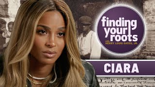 Ciara Discovers Her Family’s ‘Unfortunate’ History  Finding Your Roots  Ancestry® [upl. by Marve102]