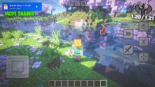 Advanced Shaders Mcpe v12080  121  Shaders For Minecraft PE or MCPE 120 [upl. by Adnileb]