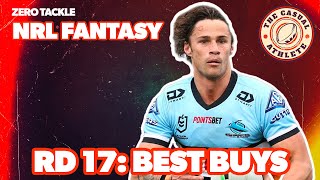 NRL FANTASY Round 17 BUYS  TheCasualAthlete [upl. by Parks]