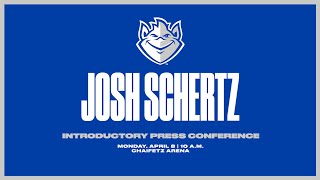 Josh Schertz Introductory Press Conference [upl. by Ilonka]