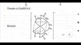 What is EDTA  write the structure of metal EDTA complex  why these complexes are more stablectet [upl. by Kariotta]