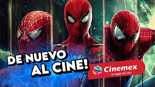 Reestrenos y COLECCIONABLES SPIDERMAN EN Cinemex [upl. by Ettessil]