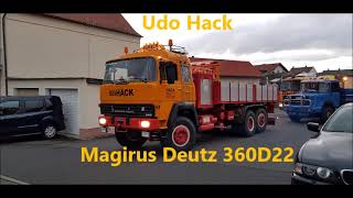 Magirus Deutz V12 Sound 19Liter Engine Udo Hack part2 [upl. by Ahsakal]