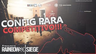 Rainbow Six Siege Configuración Para Competitivo  PC  2017 HD [upl. by Wanfried]