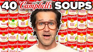 We Tried EVERY Campbells Soup Flavor [upl. by Godderd]