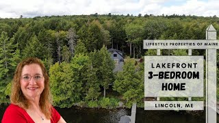 Lakefront Home for Sale  Maine Real Estate [upl. by Juley411]