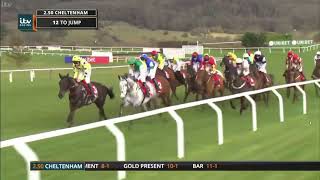 2018 Ultima Handicap Chase  Cheltenham Festival [upl. by Nikoletta]