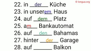 Mix A1 A2 B1  Deutsch lernen Grammatik Test Deutsche Grammatik Verben Modalverben deutsch [upl. by Melessa]