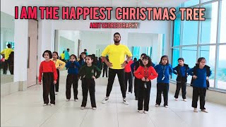 I Am The Happiest Christmas Tree  Kids Dance On Christmas Song  Choreography by Amit [upl. by Malita772]