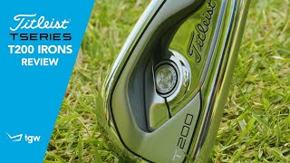 Titleist T200 Irons Review [upl. by Syman]