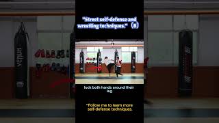 quotStreet selfdefense and wrestling techniquesquot（8）sanshou usandalwood kungfu captain [upl. by Ahsenac]