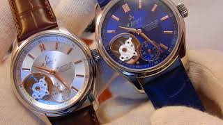 Video recenzja Atlantic Worldmaster 1888 Lusso Manufacture Mechanical Open Heart Limited Edition [upl. by Uri490]