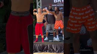 Desmond Green vs Gabriel Freyre get heated at faceoff BYB 11 [upl. by Asecnarf308]