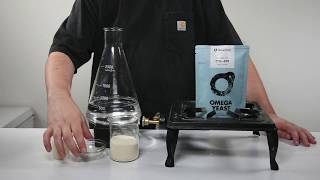 Making A Simple Yeast Starter With Omega Yeast [upl. by Kaule17]