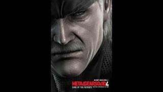 Metal Gear Solid 4 Soundtrack Father and Son [upl. by Ahsanat]