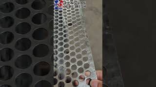 Customized hole perforated metal perforated stainless steel sheet perforated metal sheet factory [upl. by Kcirdla704]