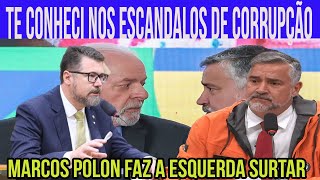 Fala de Marcos Pollon deixa a esquerda louca quotConheci vossa excelência através dos escândalos do PTquot [upl. by Lockhart]