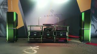 Kudos Titan 808 Loudspeakers SIGAO DRIVE  Linn  Chord Ultima 5  MotorWorld Munich 2024 [upl. by Rafaela]