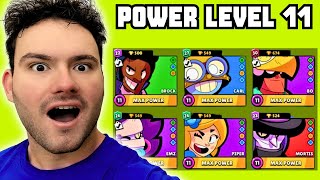 ΠΗΓΑ 2 ΝΕΟΥΣ BRAWLERS MAX POWER ΣΤΟ BRAWL STARS [upl. by Alpheus]