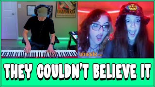 Pianist Flexes His Perfect Pitch on OMEGLE [upl. by Dnallor]