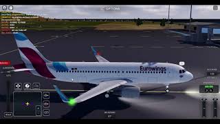 Eurowings A320 landing at Menorca I Project Flight [upl. by Chadabe]