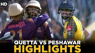 Highlights  Exhibition Match  Quetta Gladiators vs Peshawar Zalmi  HBL PSL  MI2A [upl. by Gaynor599]