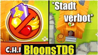 STADTMITTE ABER MEINE AFFEN HABEN STADTVERBOT  Bloons TD6 DeutschGerman [upl. by Antonin]