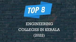 Top Engineering Colleges in Kerala  8 Best Engineering Colleges in Kerala 20222023 NIRF Rankings [upl. by Dhumma]